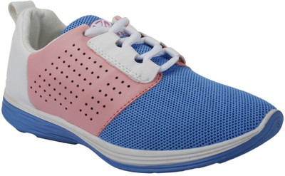 Vostro FLORA Training & Gym Shoes For Women(Blue, Pink