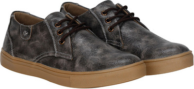 Kraasa RockSolid Boat Shoes For Men(Grey
