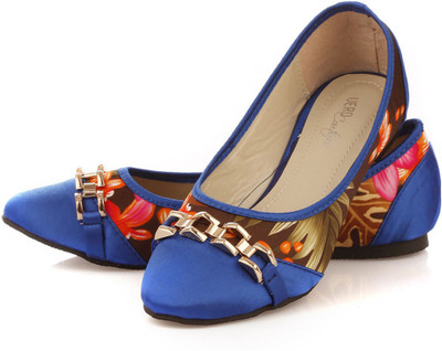 

Vero Couture Bold Blossom Ballerinas Bellies For Women(Brown