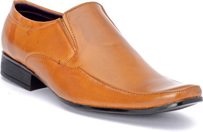 

Bruno Manetti 1023 Slip On Shoes For Men(Tan)