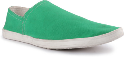 

Fine Arch Casuals For Men(Green, L-green