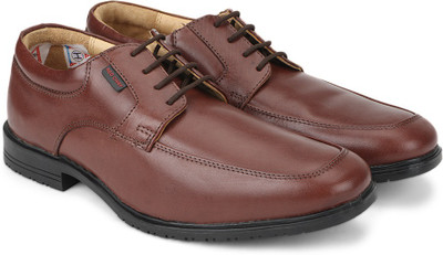 

Red Chief Leather Lace Up shoes For Men(Brown, V.t.b.d brown