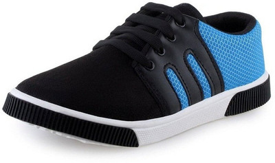 

Larson Men's Wiser Sneakers For Men(Black, Blue)