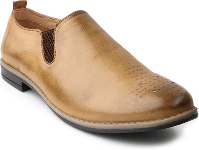 

Escaro Synthetic Casuals For Men(Beige