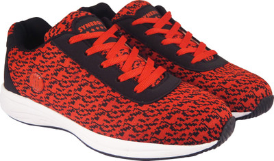 

Action Synergy JQF0074 Black/Red Phylon Sole Sports Running Shoes For Men(Black, Red
