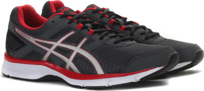 

Asics GEL-GALAXY 8 Running Shoes For Men(Grey, Dark grey/silver/racing red