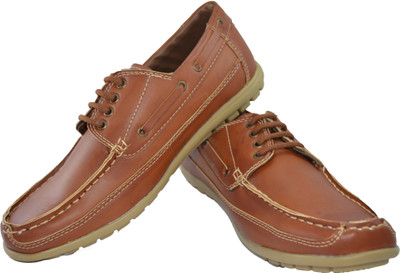 

Fossa Boat Shoes For Men(Tan)