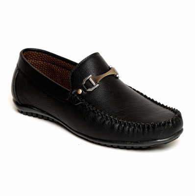 

Verdioz mens buckle loafer Loafers For Men(Black