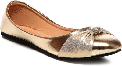 

Elan Bellies For Women(Gold), Golden