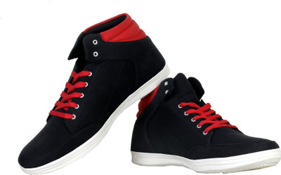 

Marcoland Casual Shoes For Men(Black, Black red