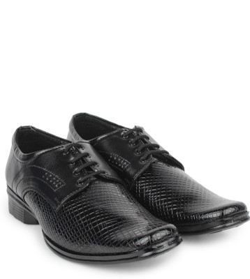 

Beonza Lace Up Shoes For Men(Black)