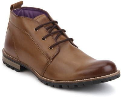 

Knotty Derby Boots For Men(Brown, Wood