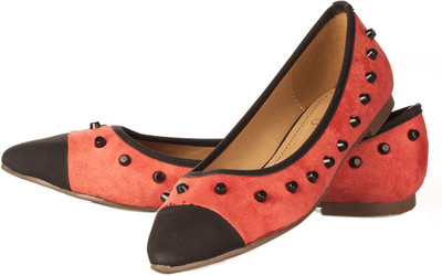 

Vero Couture Studded Flat Bellies For Women(Pink