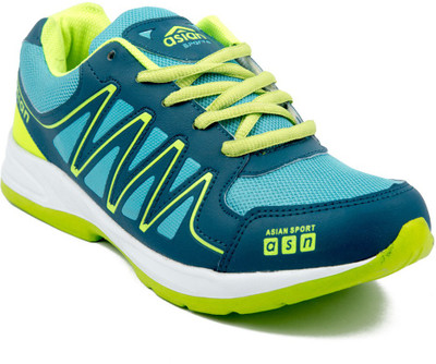 

Asian Running Shoes For Men(Green, Blue