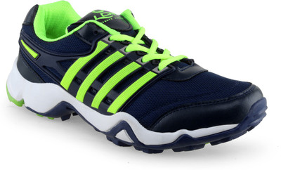 

Lancer Cricket Shoes For Men(Blue, Green)