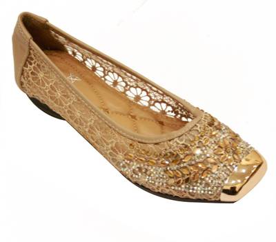 ASK Aayra Women Beige Stone Bellies