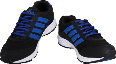 

Firefox Running Shoes For Men(Black), Blk/blue