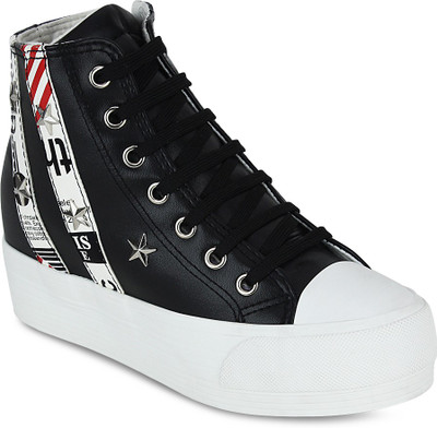 

Get Glamr Rayashu Sneakers For Women(Black