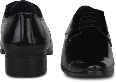 Kielz Kielz Black Lasc up Corporate Stylish Shoes Corporate Casua...