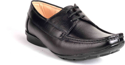 

Levanse Lace Up For Men(Black, Matte black