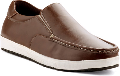 

Zebra Men's Freelance Synthetic Leather Shoes. Loafers For Men(Brown