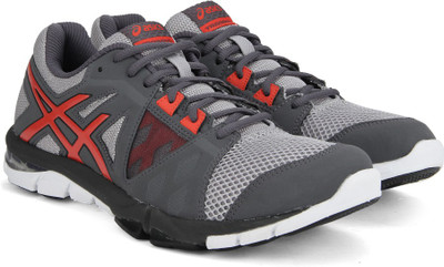 

Asics GEL-CRAZE TR 3 Running Shoes For Men(Navy, Dark grey/orange/black