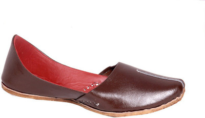 

Panahi Punjabi Jutti Mojari Jutis For Men(Brown