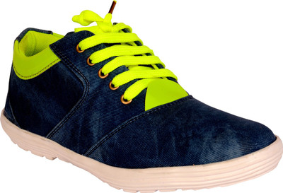 

Sam Stefy Canvas Shoes For Men(Blue)