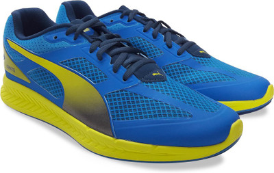 

Puma IGNITE Mesh Running Shoes For Men(Blue, Cloisonne-poseidon-sulphur spr