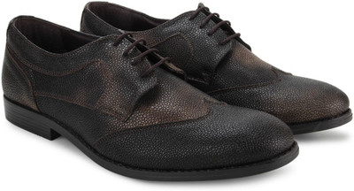 

Knotty Derby Oliver Side Panel Derby Lace Up For Men(Brown, Black