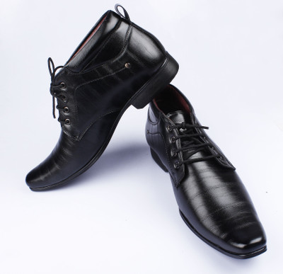 

John Hupper Party Wear For Men(Black)
