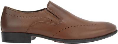 Brigit Wing Tip Formal Shoes Black Slip On