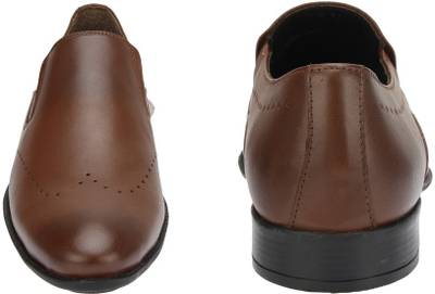 Brigit Wing Tip Formal Shoes Black Slip On