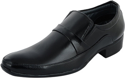 

LeatherKraft Slip On For Men(Black