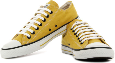 

Converse Trendy 0104192YL series Canvas Shoes For Men(Yellow