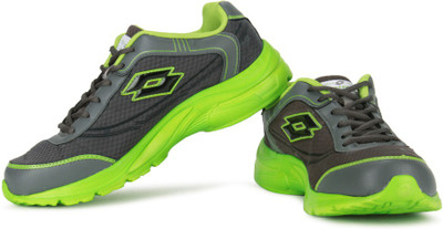 

Lotto Tremor Running Shoe For Men(Grey), Grey/lime green