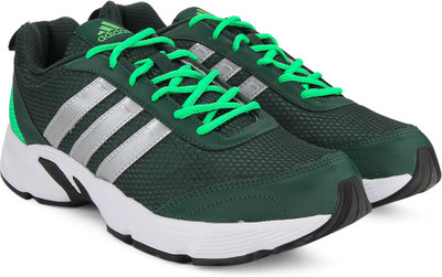 

ADIDAS ALBIS 1.0 M Running Shoes For Men(Black, Green, Silver, White, Mingray/silmet/sollim