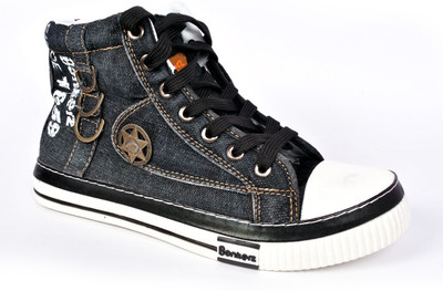 

BBBonkerz Canvas Casuals Canvas Shoes For Men(Black)
