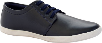 

Smoky Blue Plain Casuals Shoes For Men(Blue