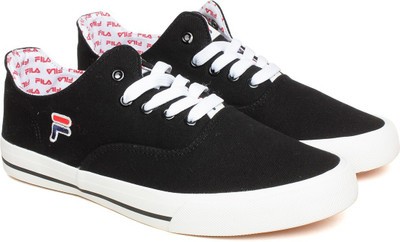 

Fila Canvas Shoes For Men(Black, Blk i