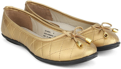

Bata ROME STICH Bellies For Women(Gold, Golden