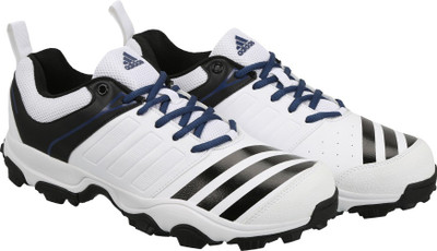 

ADIDAS 22 YARDS TRAINER 17 Cricket Shoes For Men(White, Ftwwht/cblack/mysblu