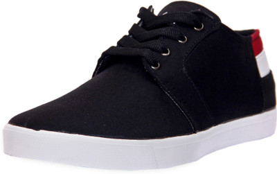 

Shadows Canvas Shoes Canvas Shoes For Men(Black, Black/red