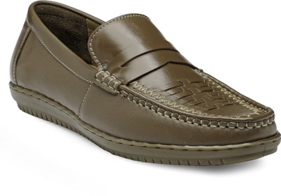

Teakwood Slip On Loafers For Men(Tan