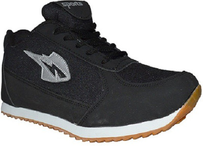 

Port Sports-ThunderShield Running Shoes For Men(Black