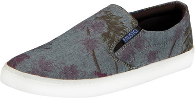 

FAUSTO Canvas Shoes For Men(Grey