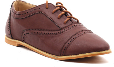 

Shuberry Lace Up Shoes For Women(Brown