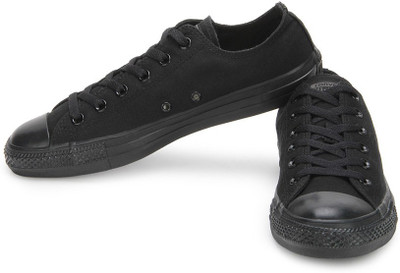 

Converse 150764CCTOX All Star Series Ankle length Canvas Shoes For Men(Black, Black monoch