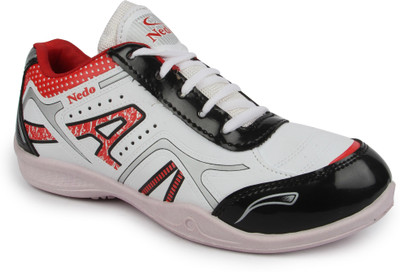 

Nedo Running Shoes For Men(White, Red