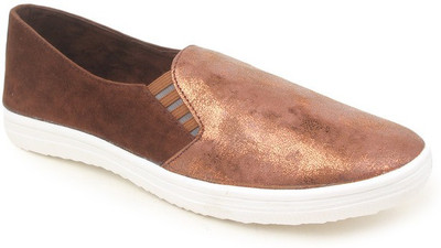 

Sindhi Footwear Venetian Casuals For Women(Brown)